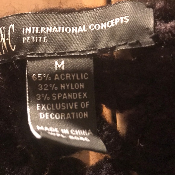 Soft as a lamb wooly sequin shrug - Picture 5 of 8